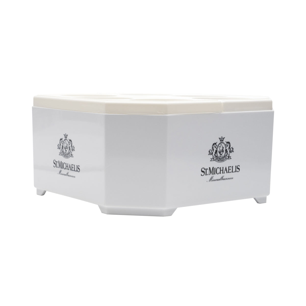 Refroidisseur d'eau St.Michaelis Refroidisseur de café blanc octogonal – Vue 2