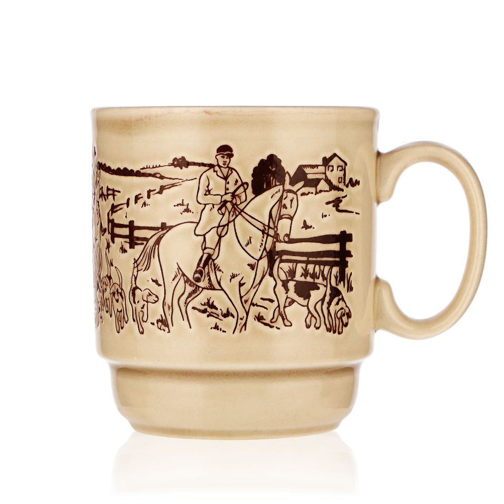 Tasse en verre Staffordshire 0,33 l Tasse émaillée Vaisselle Fabriquée en Angleterre