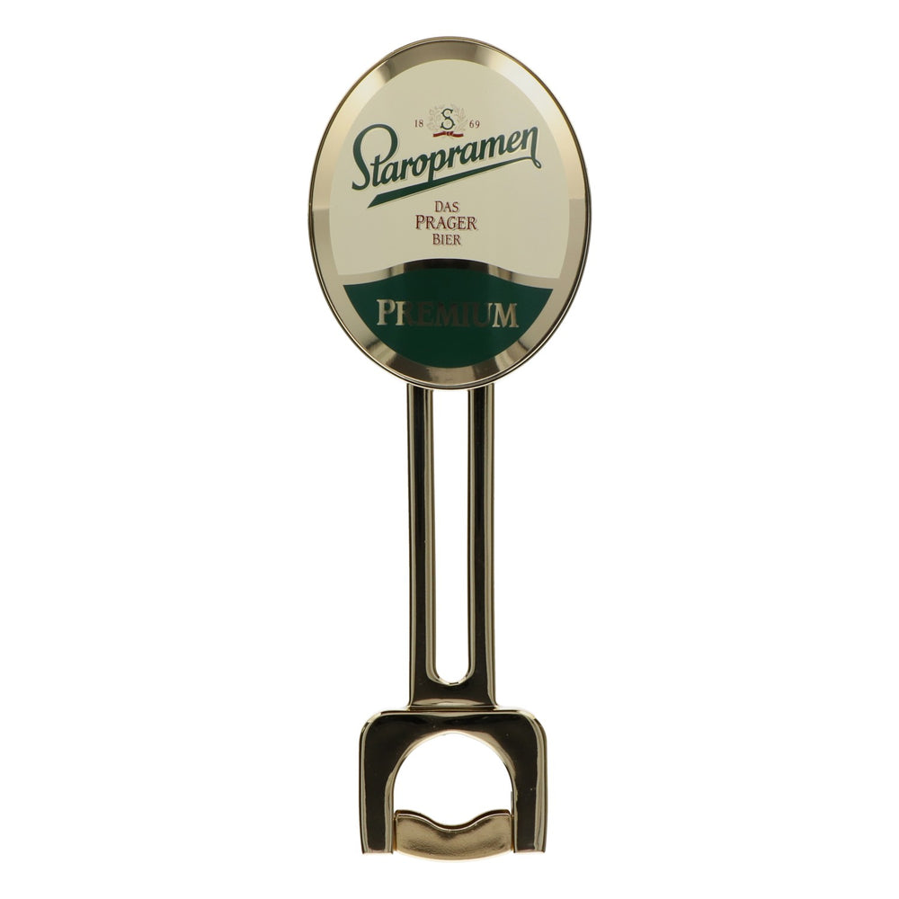 Bière Staropramen de Prague, embout de tirage, levier en métal / plastique « Premium »