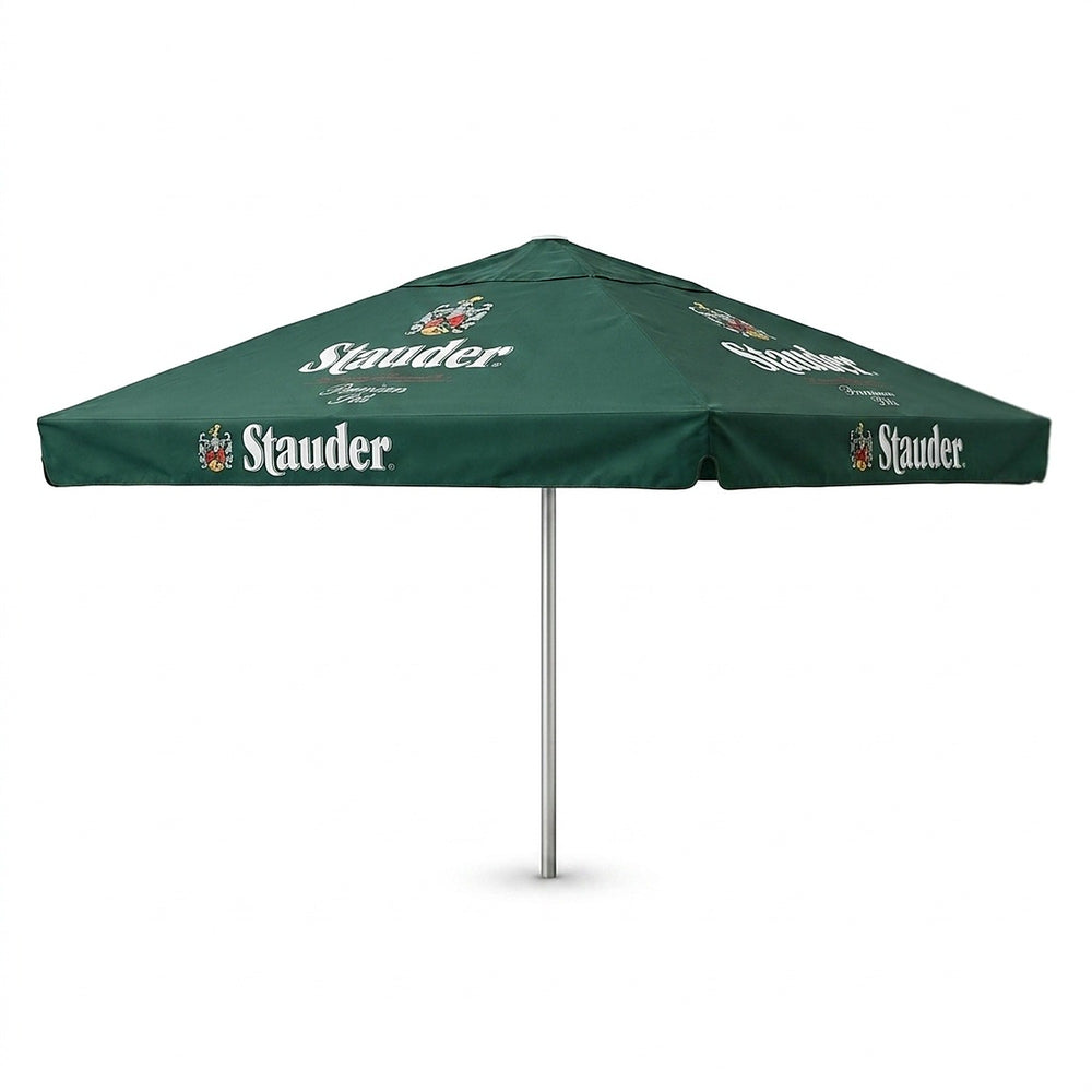 Parasol Stauder Bier 3,5 x 3,5 m – Brasserie, restauration, jardin de brasserie
