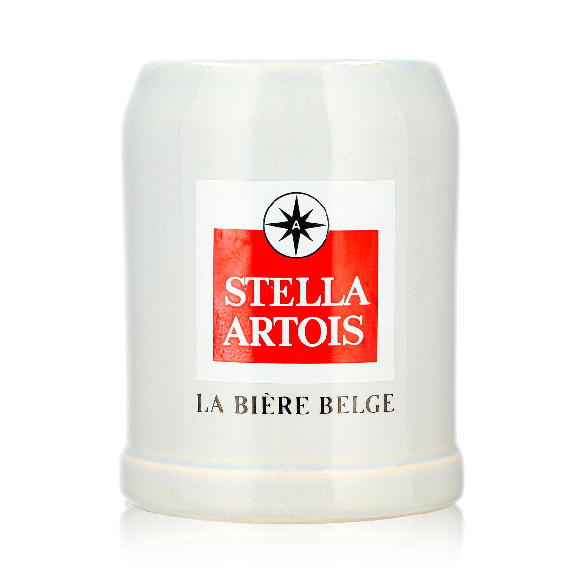 Verre à bière Stella Artois 0,5 l, chope en terre cuite avec grand logo en terre cuite – Vue 2