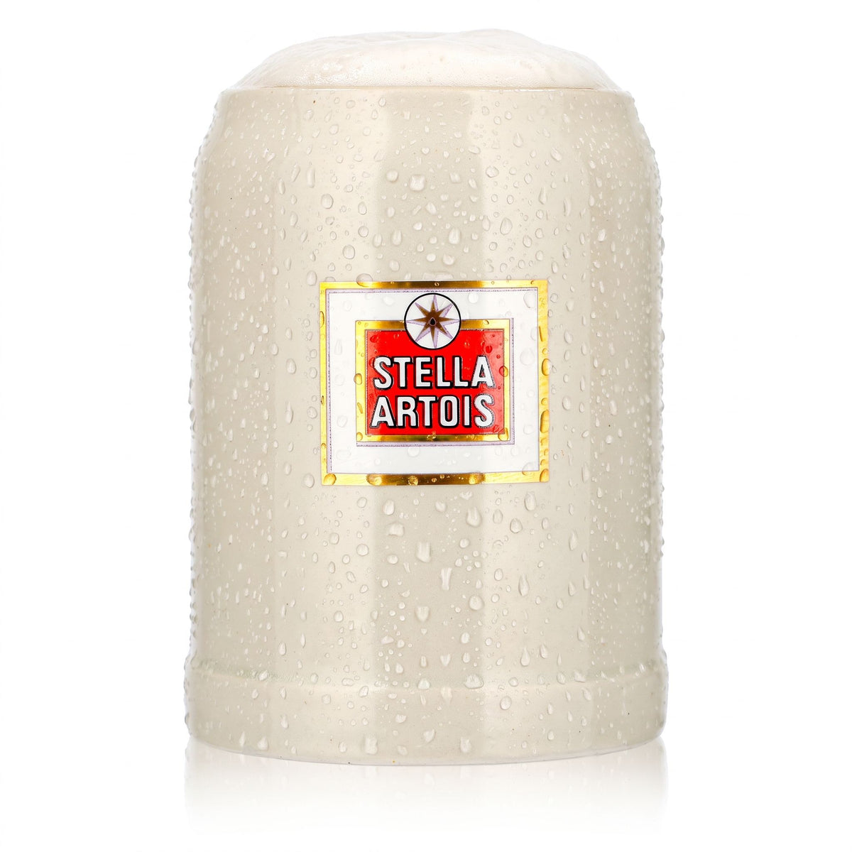Verre à bière Stella Artois, 0,5 l, chope en terre cuite