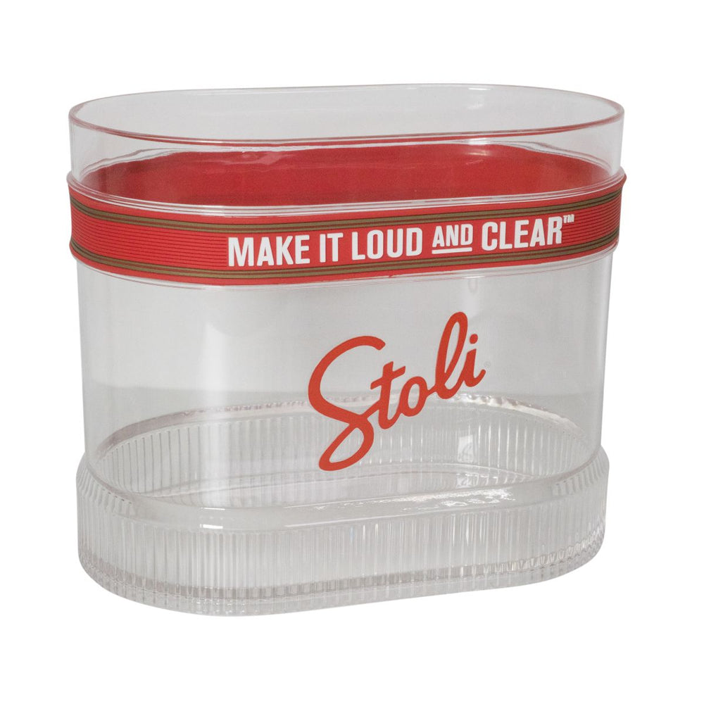Refroidisseur Stoli Refroidisseur de bouteilles Refroidisseur de boissons Présentoir Bac à glaçons