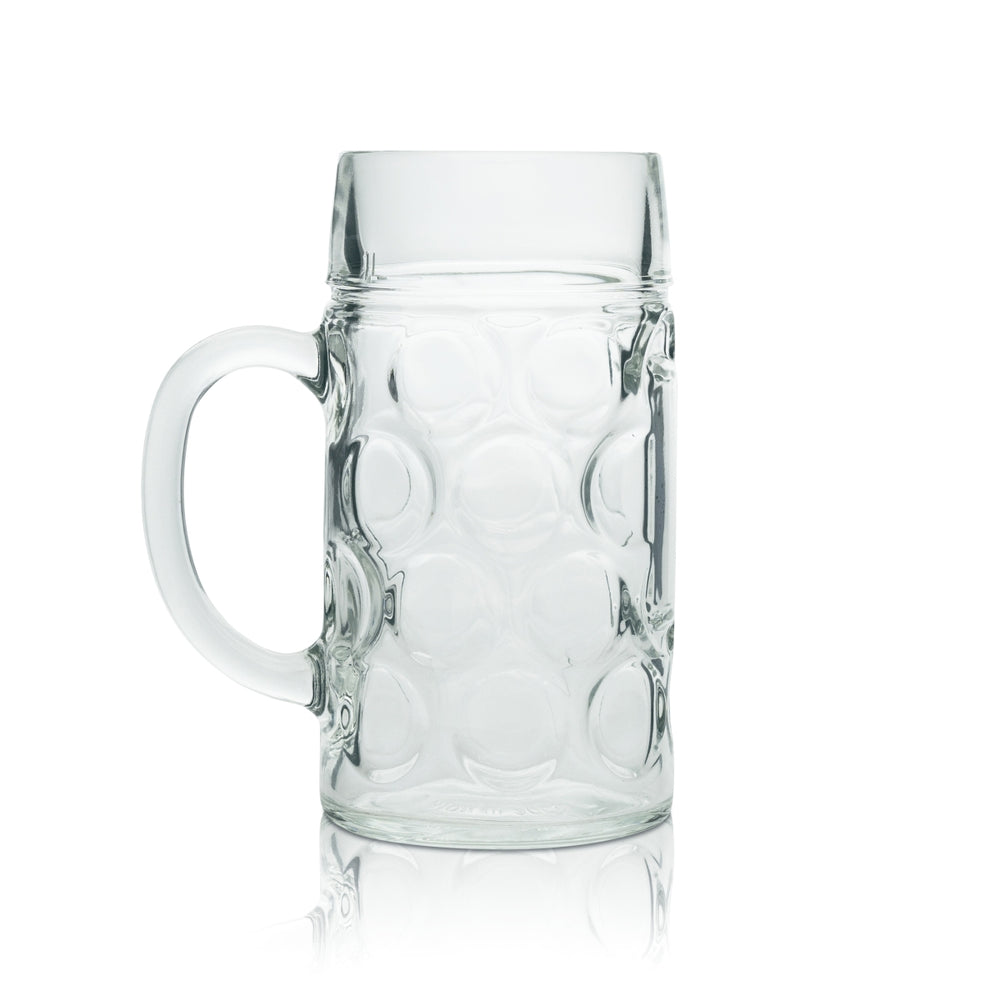 Verres à bière Stölzle Isar Seidel, chope graduée de 1,0 l