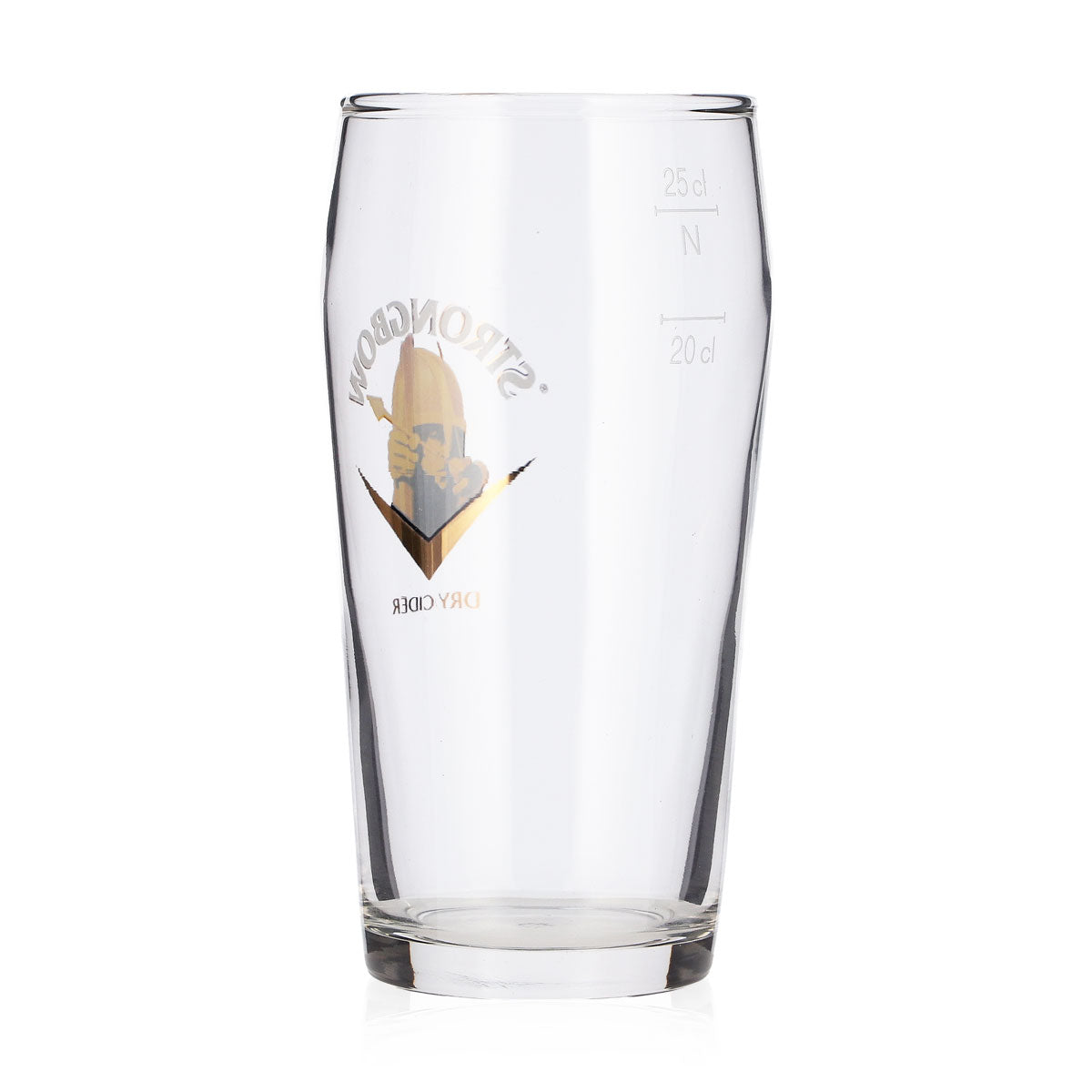 Verre à cidre Strongbow 0,25 l, verre à bière avec le logo des Schützen, verre à bière Willibecher, chope Seidel – Vue 3
