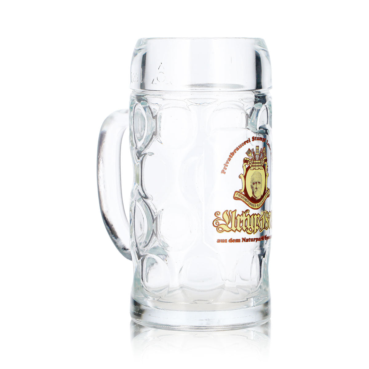 Verre à bière Stumpf, chope à bière 0,25 l « Urtyp 1878 », brasserie artisanale Stumpf, relief – Vue 3