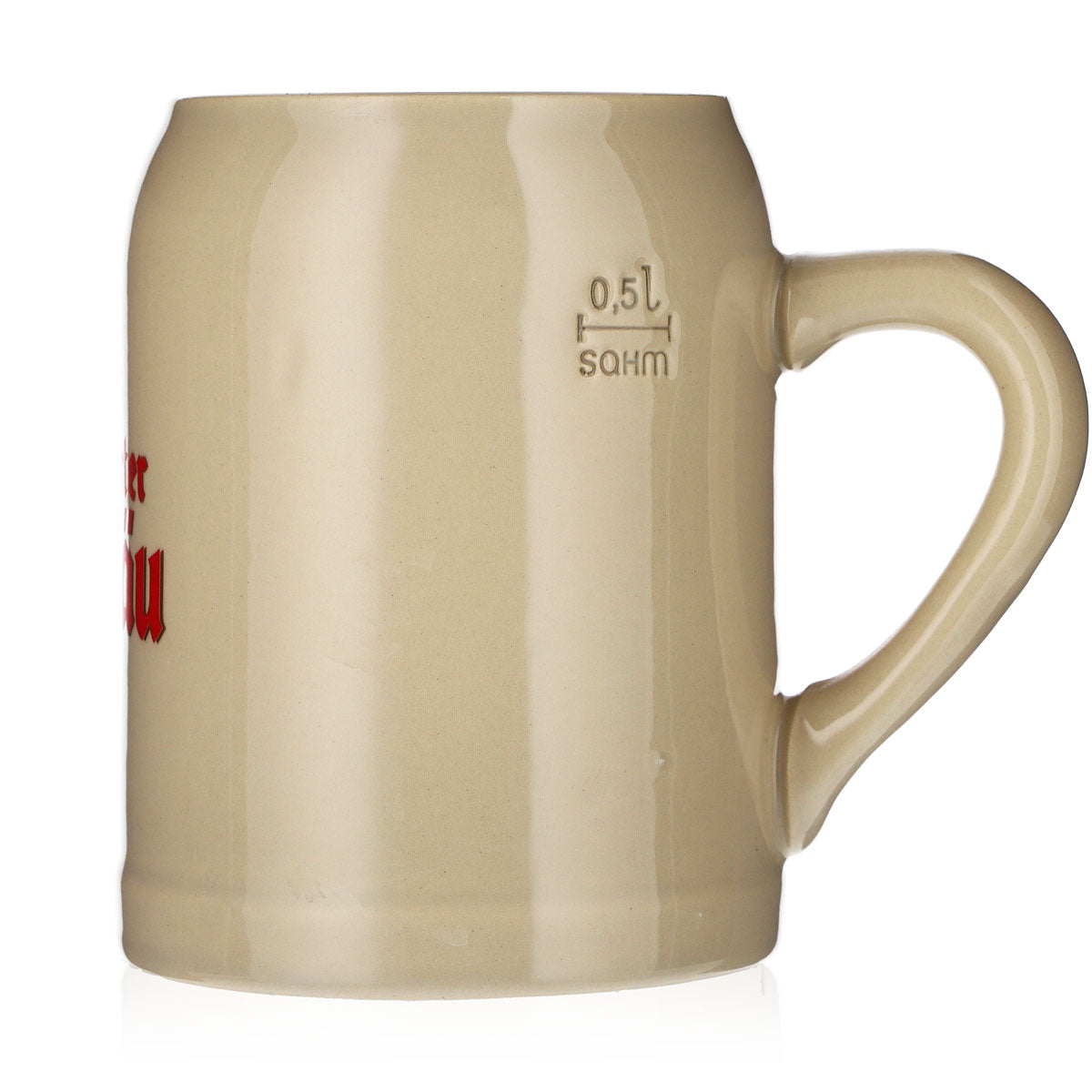 Verre à bière « Stuttgarter Hofbräu » 0,5 l, chope en terre cuite – Vue 5