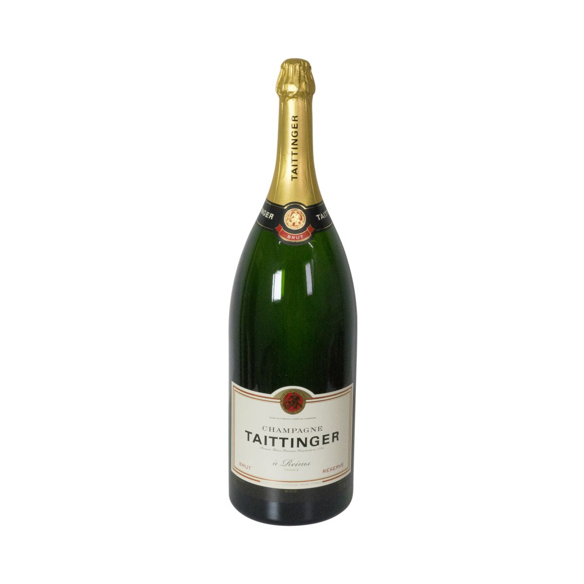Champagne Taittinger Salmanazar 9 l en coffret bois  BOUTEILLE VIDÉE À DÉCORATION