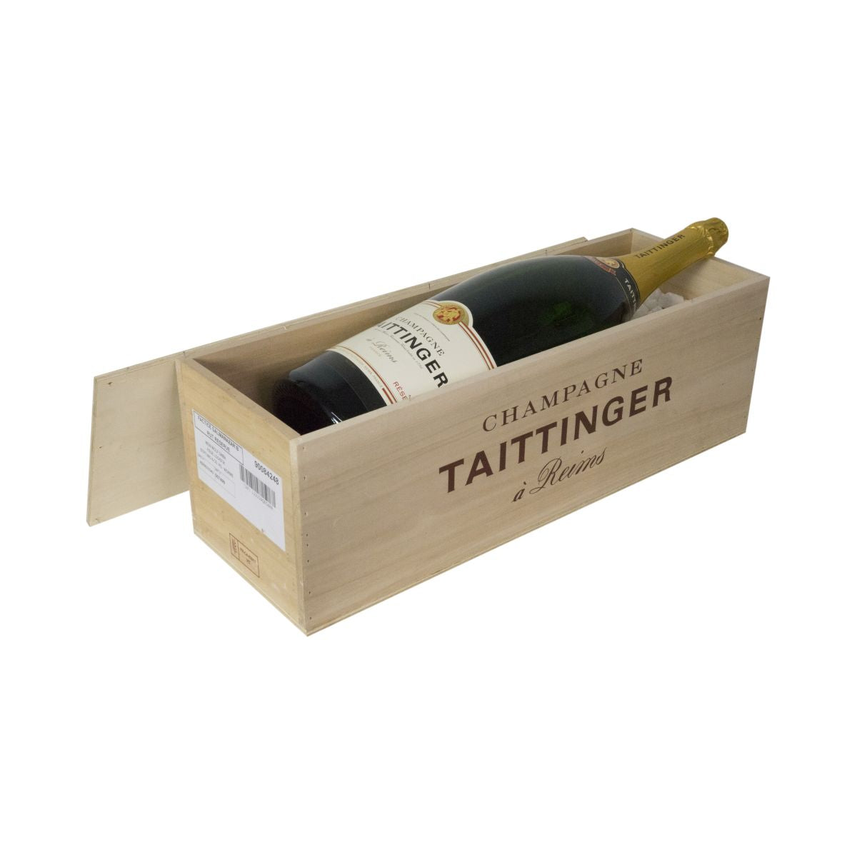 Champagne Taittinger Salmanazar 9 l en coffret bois  BOUTEILLE VIDÉE À DÉCORATION – Vue 3