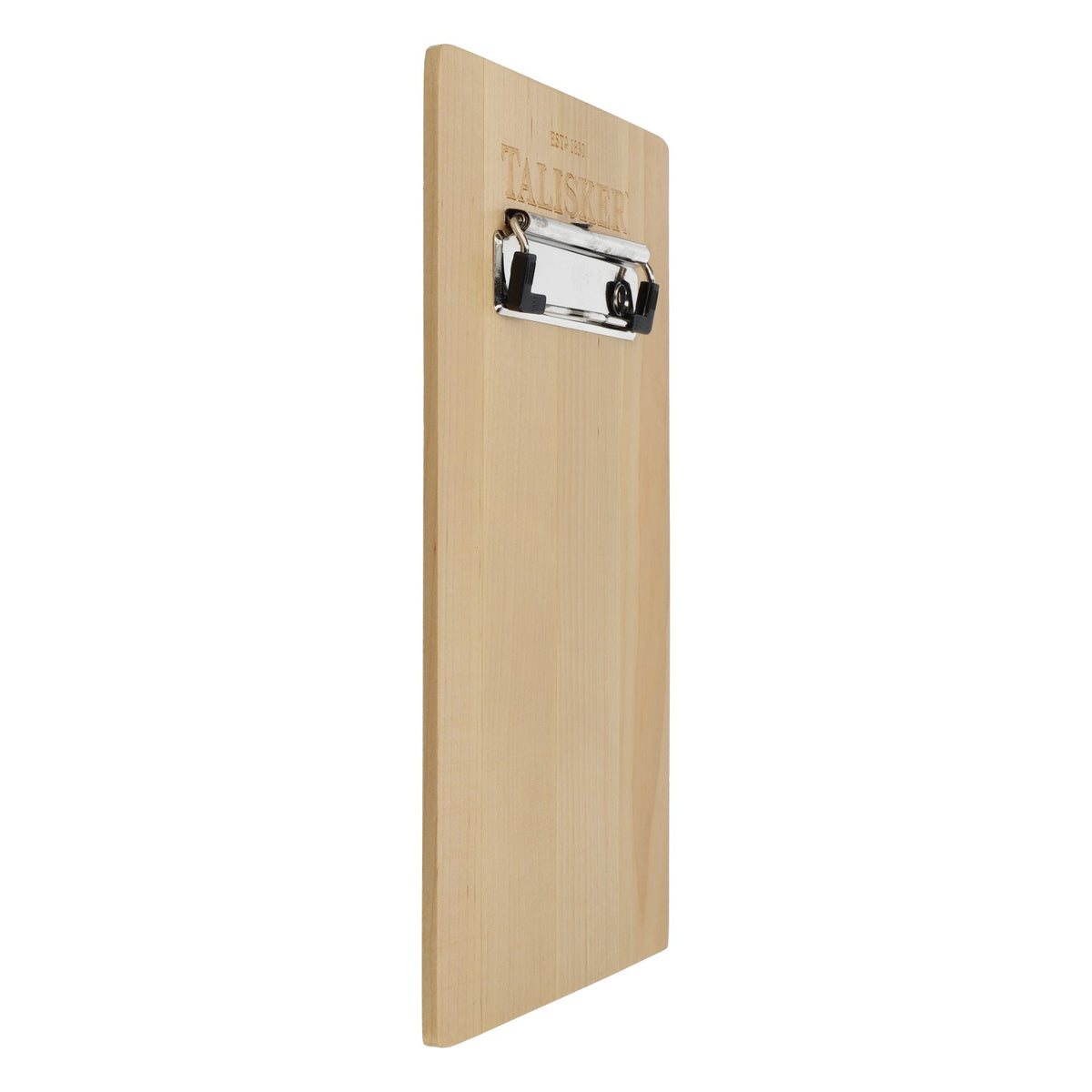 Talisker Whisky Porte-menu Porte-menu en bois – Vue 3
