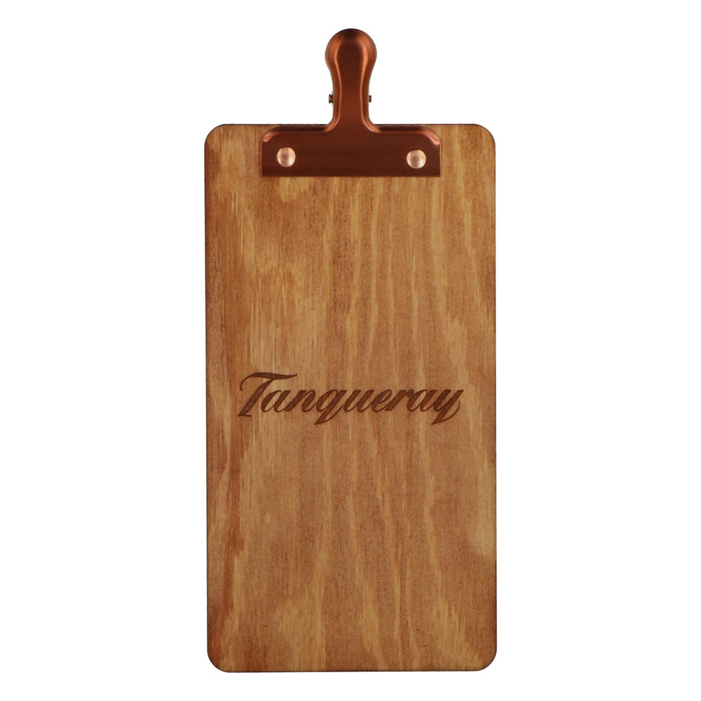 Tanqueray Gin Porte-menu Porte-menu en bois