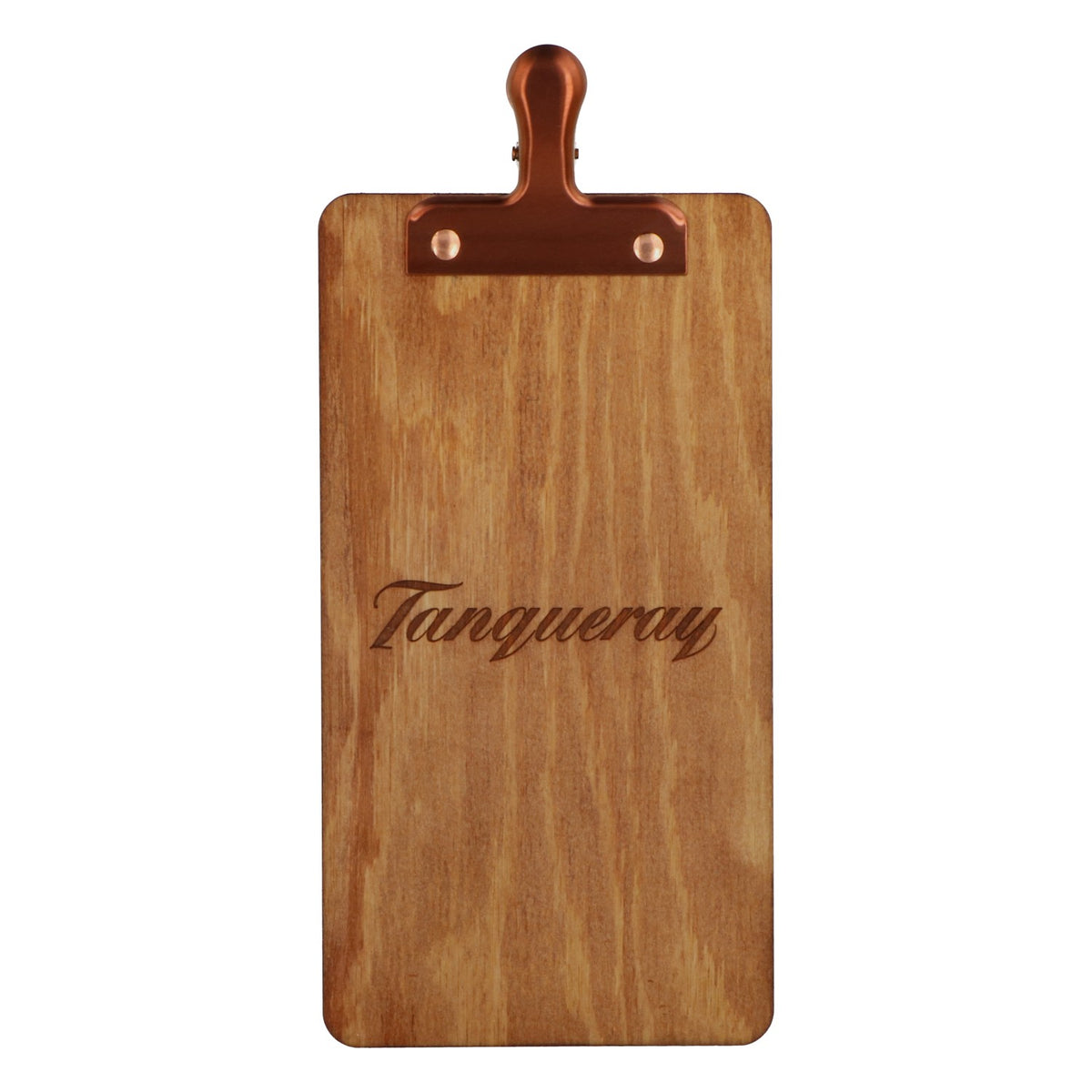Tanqueray Gin Porte-menu Porte-menu en bois