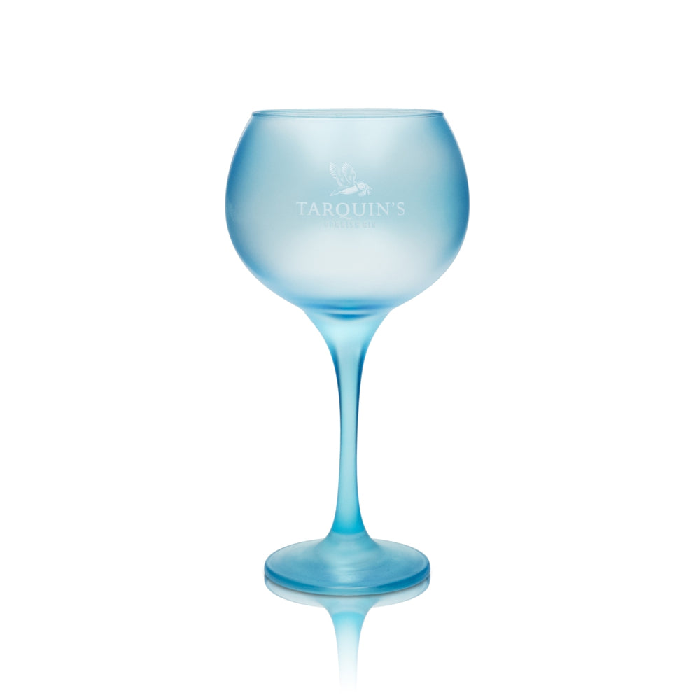 Verre à gin Tarquin's XL Verre ballon « Blue Copa » Verres Cornish Dry bleu Long drink