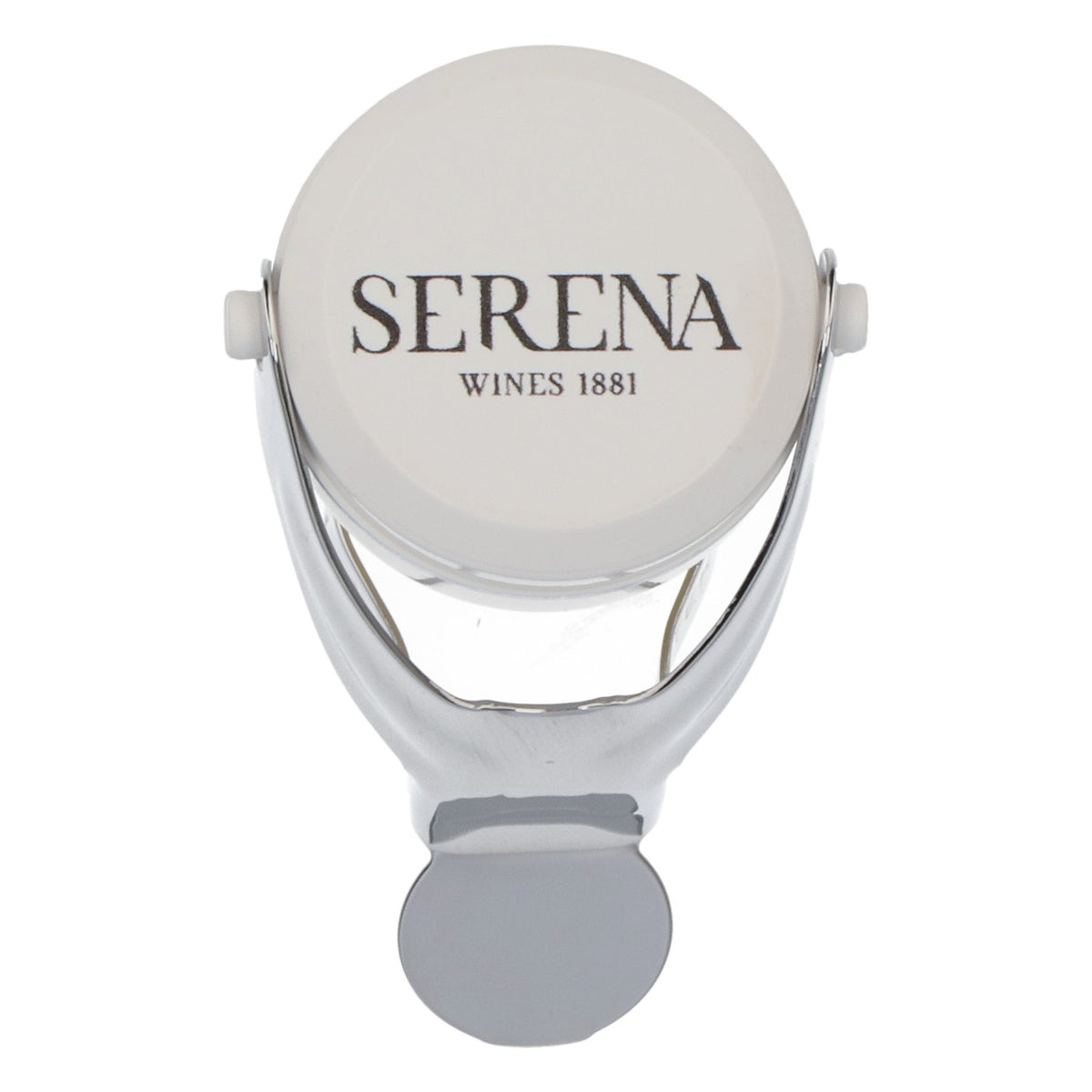 Terra Serena Champagne Bouchon métallique pour bouteille Couvercle Bouchon Blanc