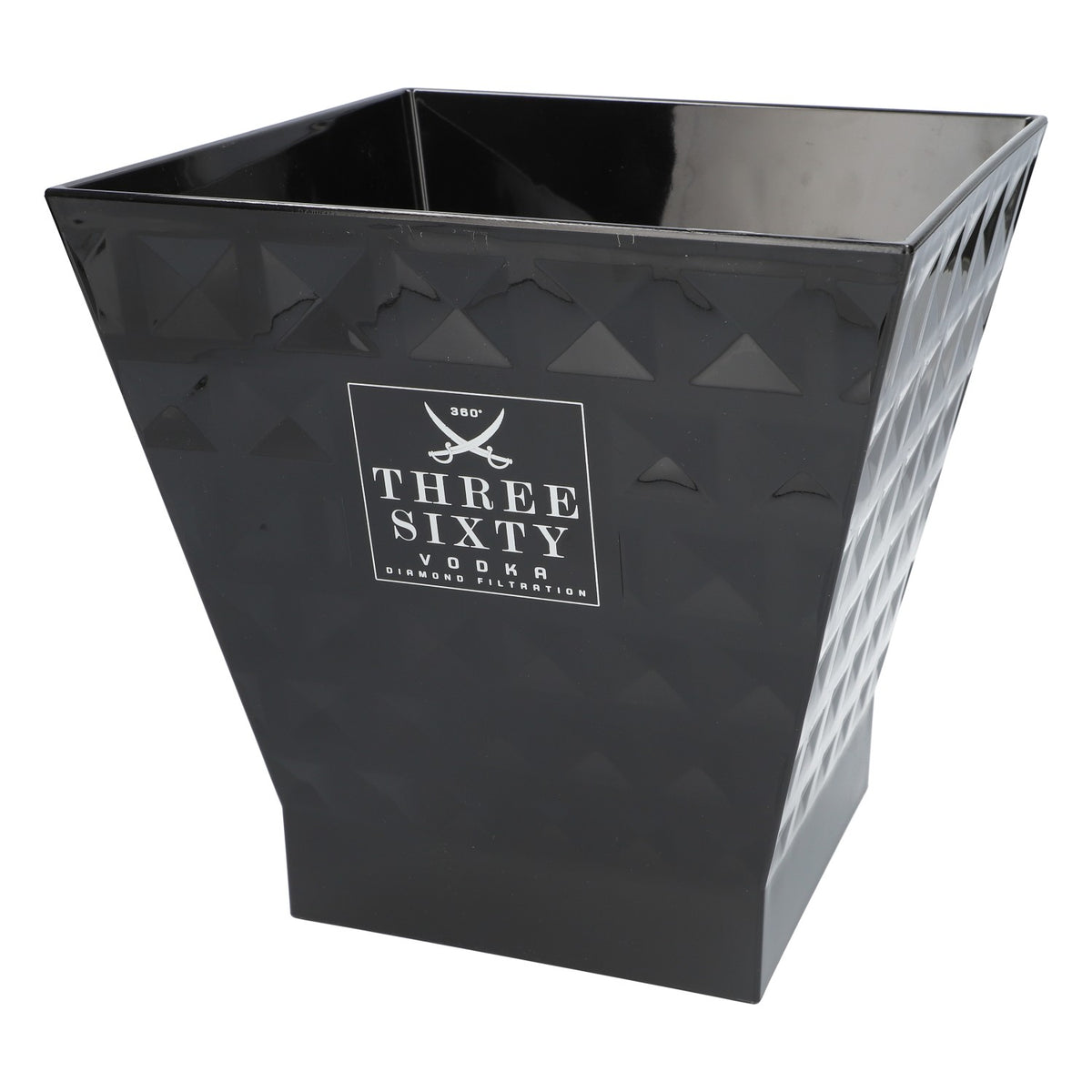 Three Sixty Rafraîchisseur de bouteille design cristal Rafraîchisseur de boisson Bac à glaçons