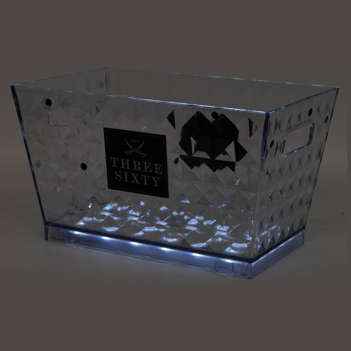 Three Sixty Refroidisseur Magnum LED Refroidisseur de bouteilles Bac à glaçons Maxi 3 l Gastro – Vue 8