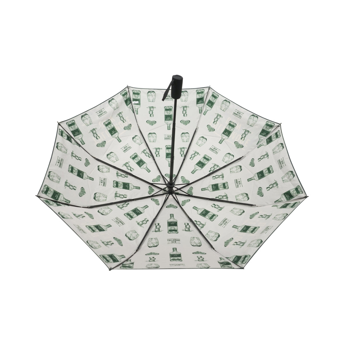 Parapluie Tullamore Dew Ø107cm + housse Sac Parasol Umbrella Rain Sun – Vue 3