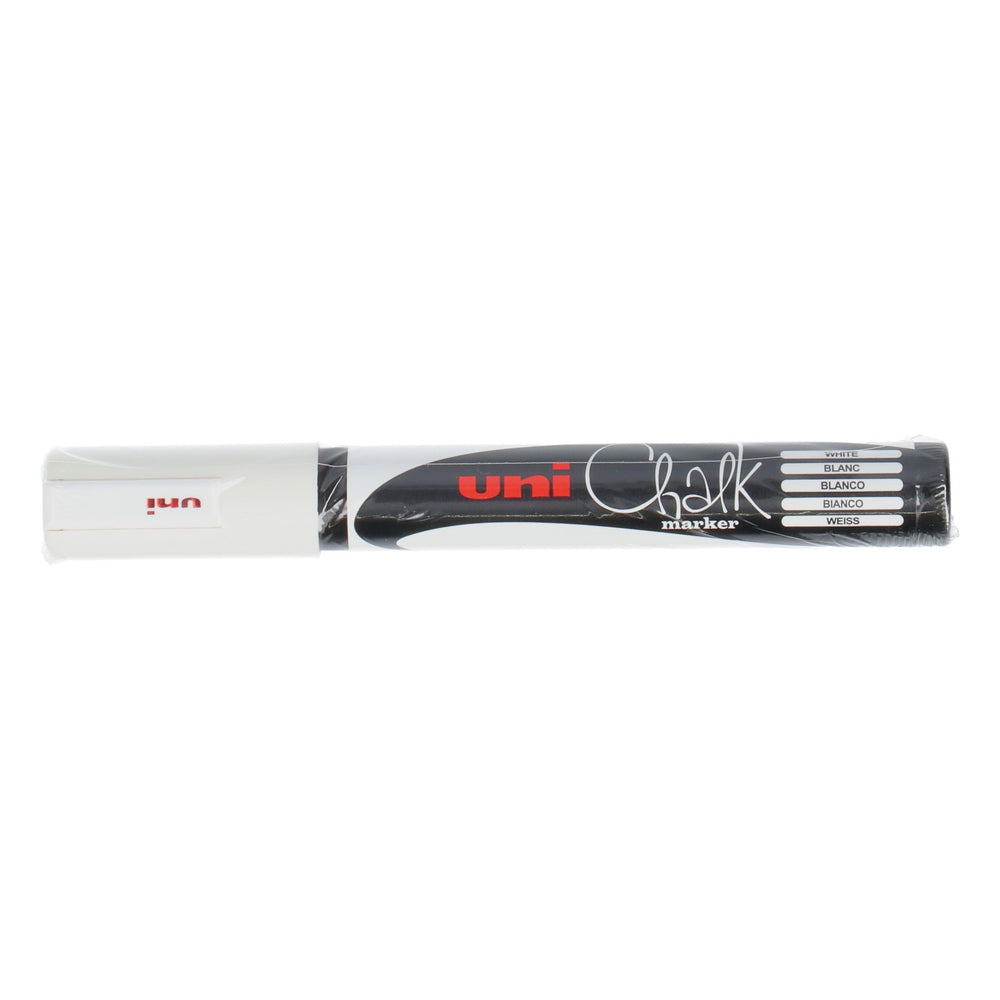 crayon craie uni Chalk blanc ChalkGlass Marker Medium Bullet Tip PWE-5M Tableau