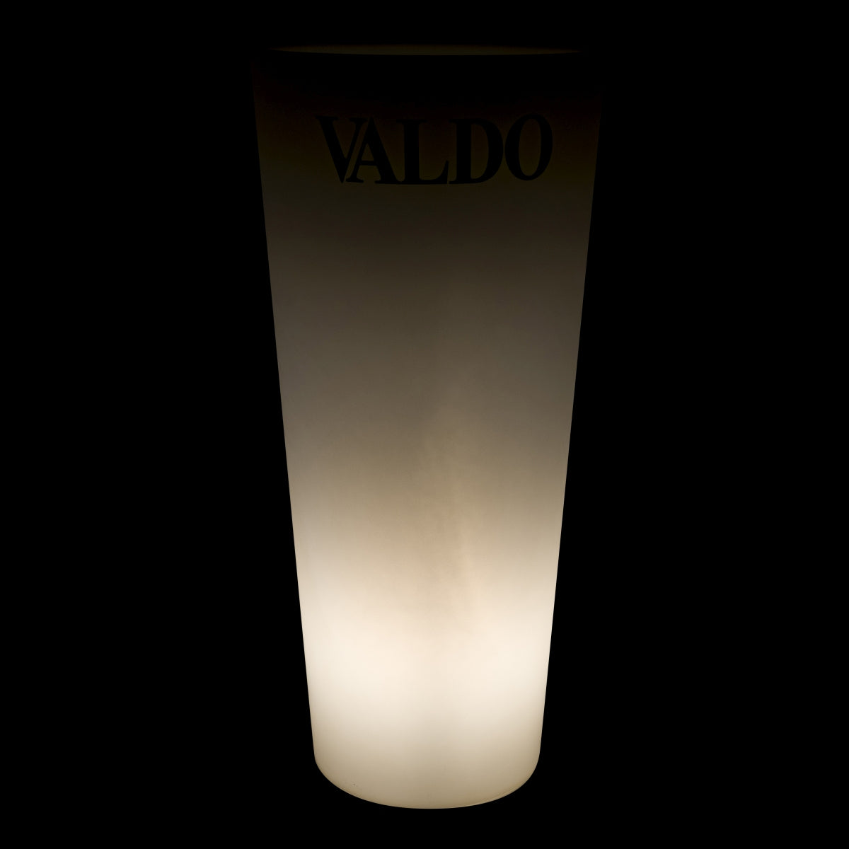 Valdo Prosecco Refroidisseur sur pied 86 cm Éclairage LED Présentoir à glaçons Bar – Vue 4