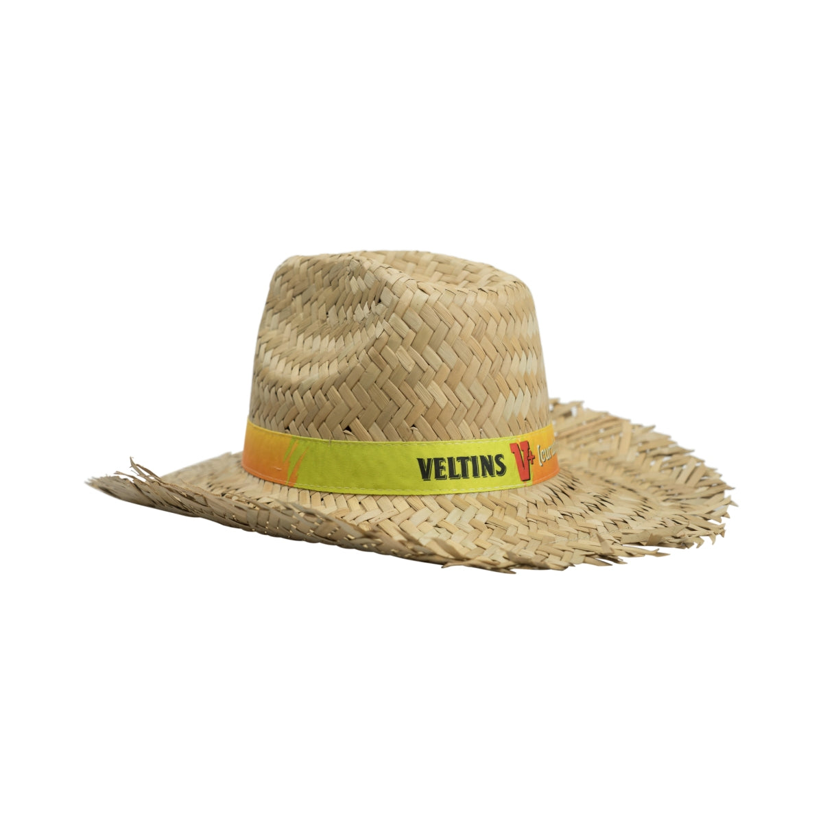 Chapeau de paille Veltins Strawhat Casquette Casquette Été Soleil Sun Party Festival Plage