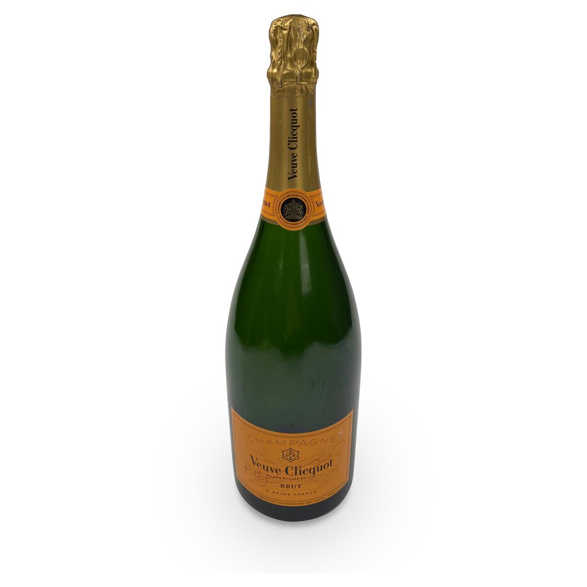 Bouteille de champagne Veuve Clicquot Brut 1,5 l Bouteille décorative Mannequin Mannequin Décoration