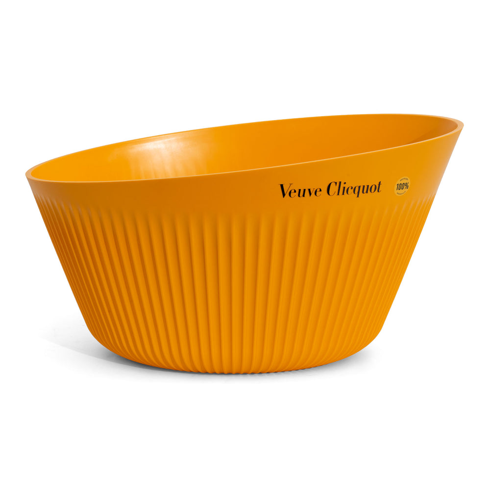 Veuve Clicquot Refroidisseur à champagne Bac à glace Sunray Orange Magnum