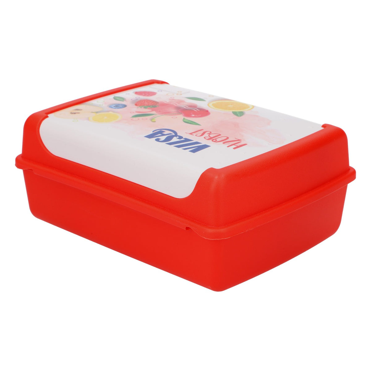 Vilsa H2Obst Boîte Tupperware pour le déjeuner, rouge, boîte à goûter, boîte à pain, boîte à fruits – Vue 3