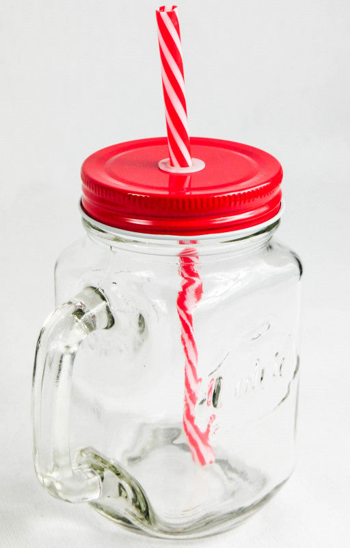 Verre à eau Volvic Verre à thé glacé Verres Verre à thé glacé  Modèle rouge – Vue 2