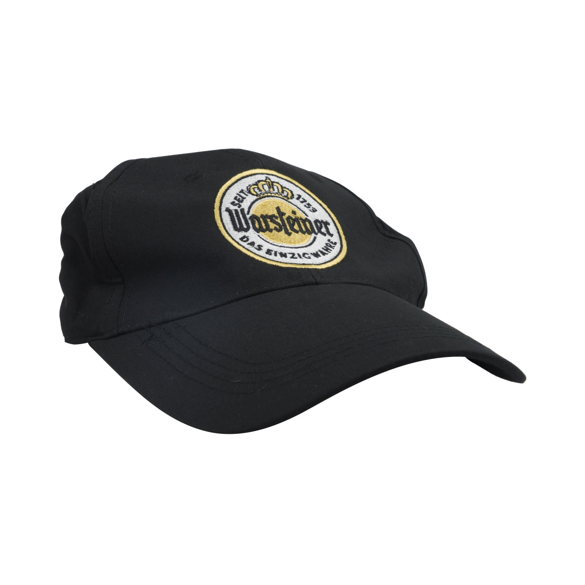 Casquette Warsteiner Beer Cap One Size Baseball Snapback noire avec visière