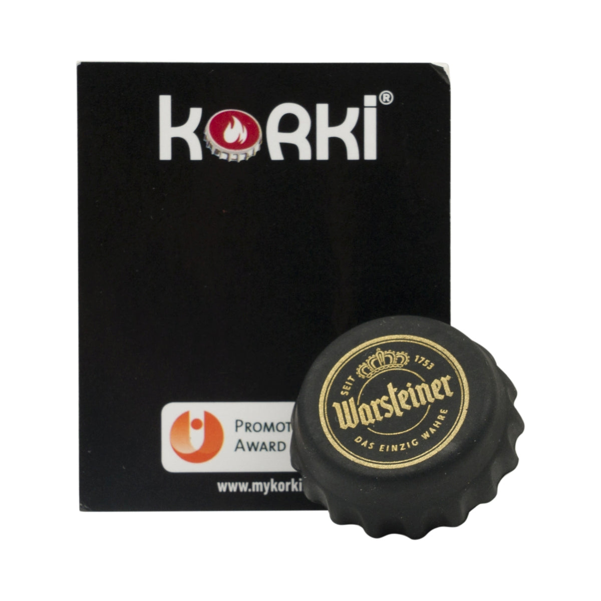 Bouchon pour bouteille de bière Warsteiner Korki refermable, couronne en caoutchouc