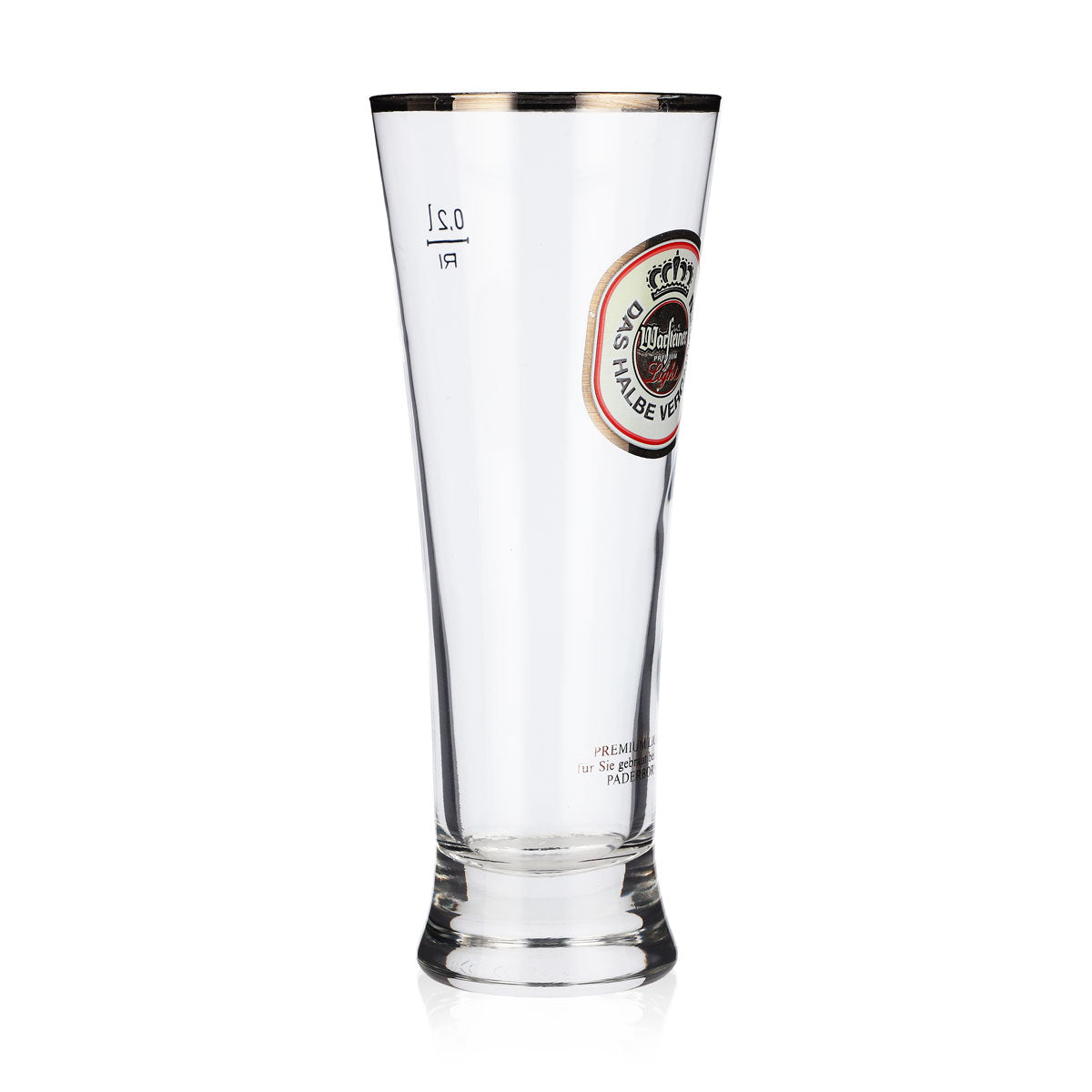 Verre à bière Warsteiner 0,2 l, modèle « Pokal Light » « Le vrai plaisir », verre à bière en forme de tulipe – Vue 2