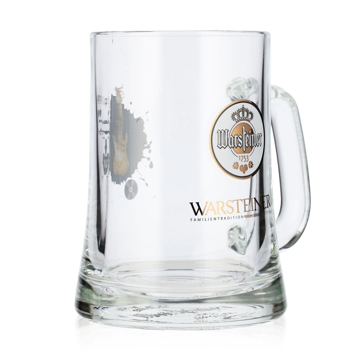 Verre à bière Warsteiner 0,3 l, chope, édition limitée « Guitare » Rastal – Vue 2