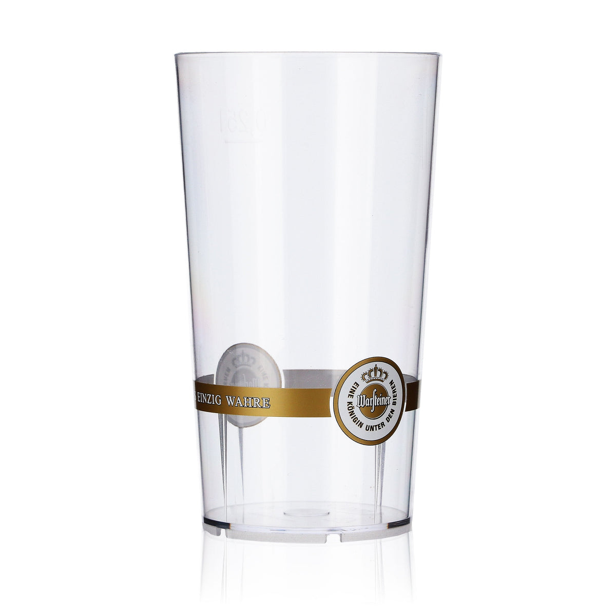 6 verres à bière Warsteiner Verres à bière 0,25 l Gobelets consignés Logo en bas avec anneau – Vue 3