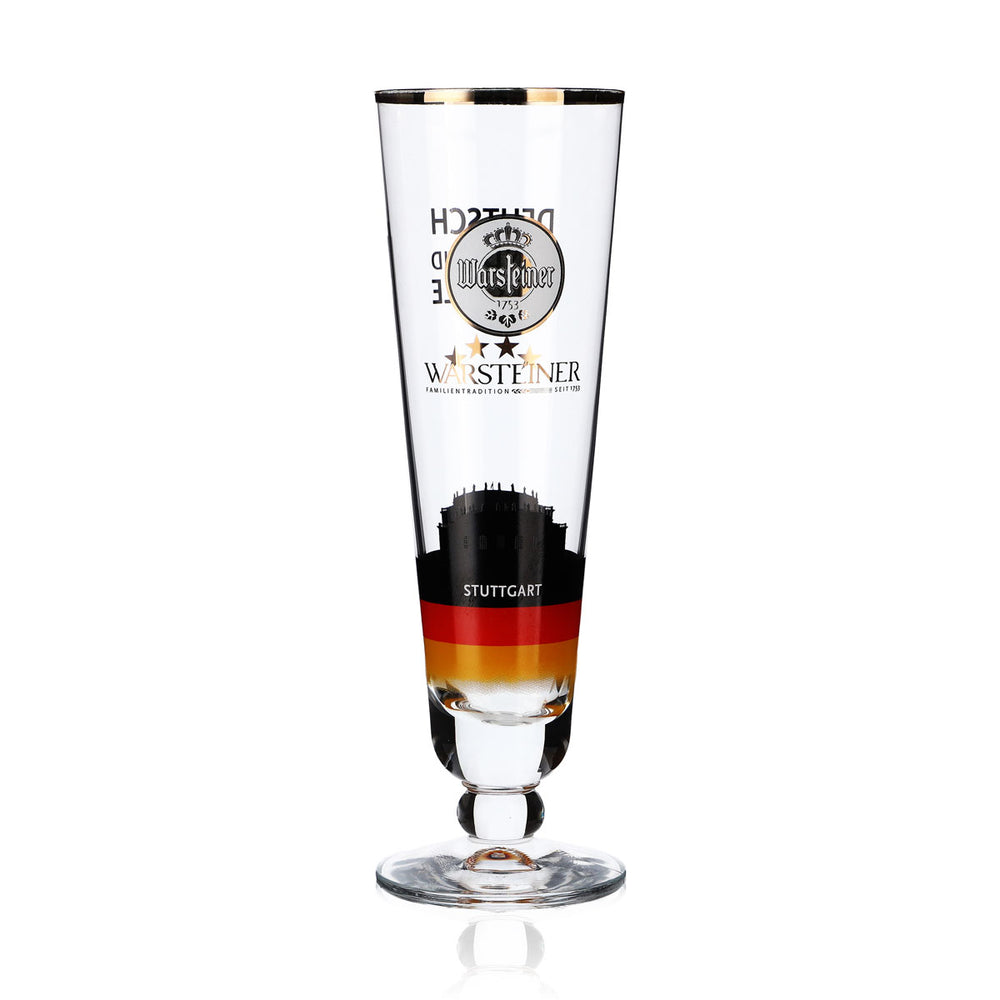 Verres à bière Warsteiner 0,2 l, coupe pour fans, Stuttgart, Allemagne