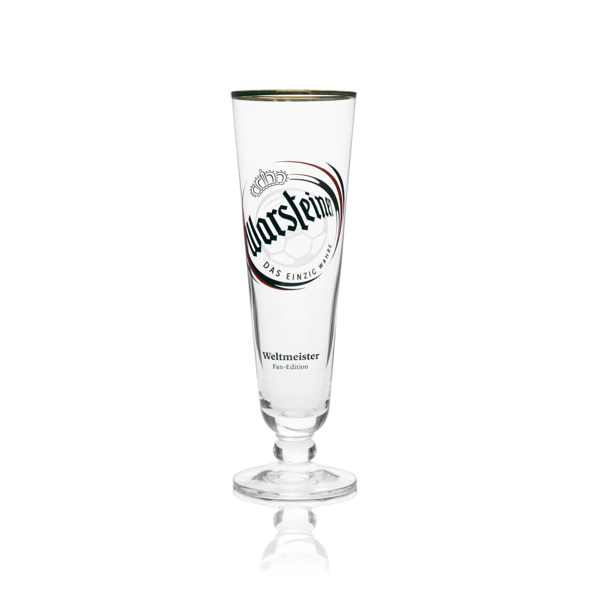 6 verres à bière Warsteiner Tulipe édition spéciale Fan Edition Weltmeister 300 ml – Vue 2