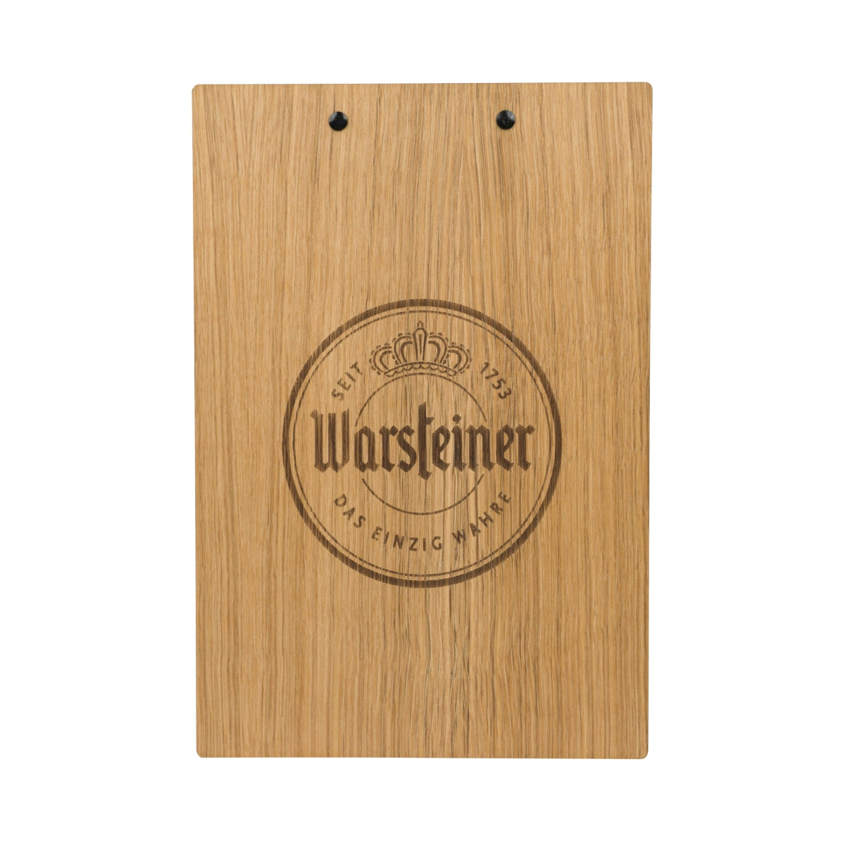 Warsteiner Bière Porte-bloc en bois Menu Tableau de table Panneau mural Décoration Gastro Bar – Vue 2