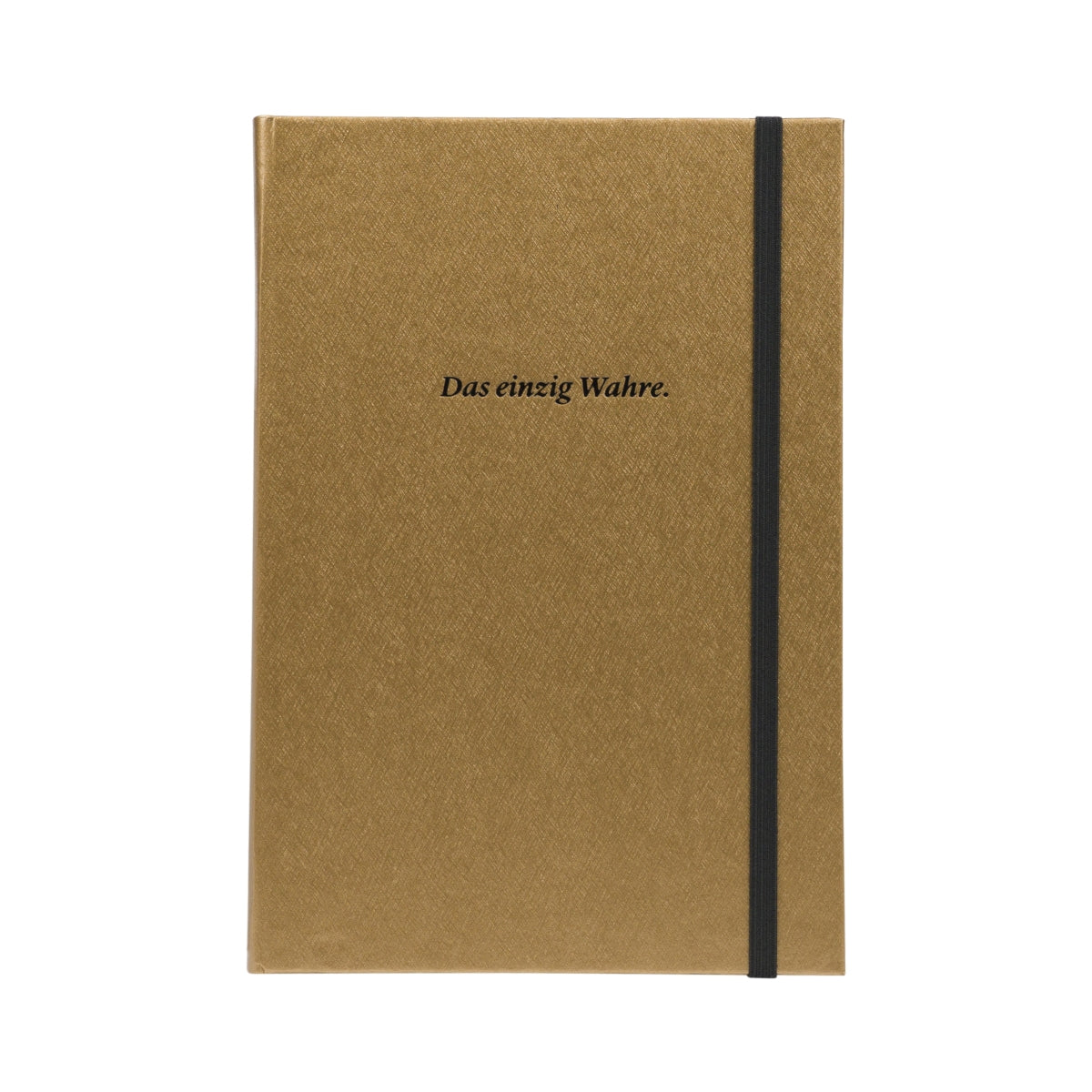 Carnet Warsteiner DIN A5 doré « Das einzig Wahre » (Le seul vrai) Carnet de notes Beer