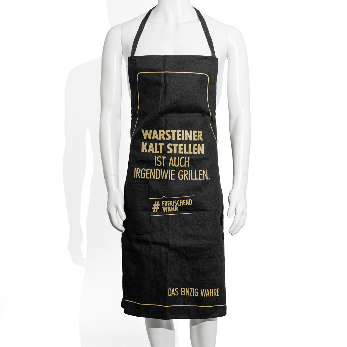 Tablier Warsteiner Bier Tablier de serveur Tablier de barbecue Tablier de bistrot noir