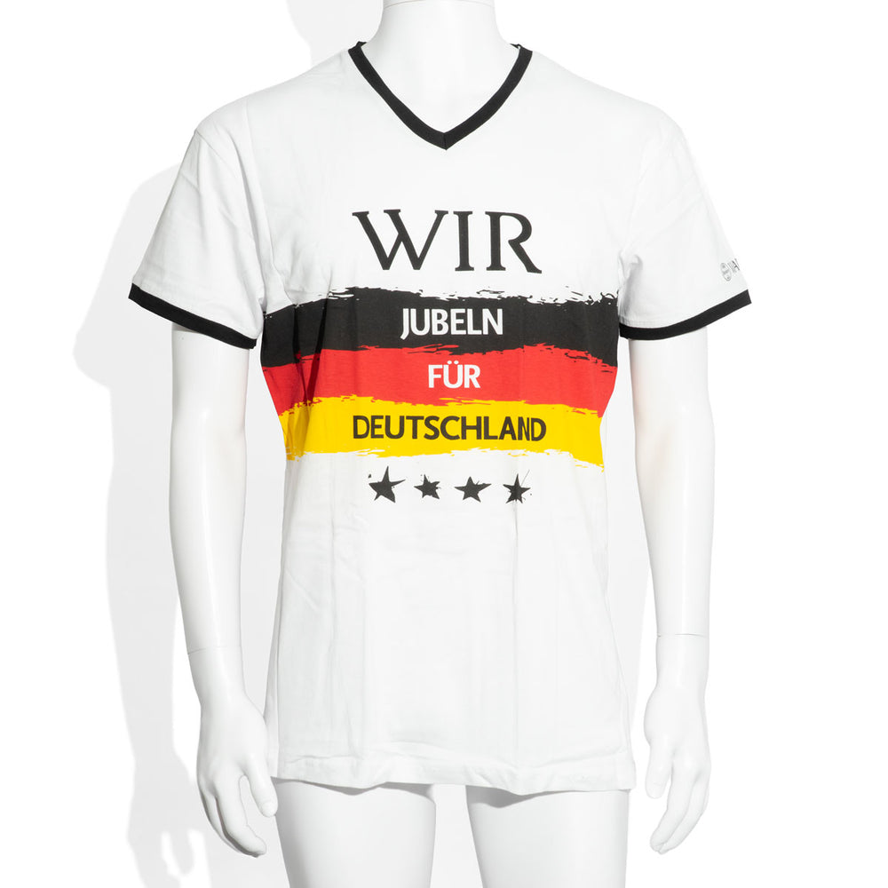 T-shirt Warsteiner Bier EM Allemagne T-shirt de supporter Coupe du monde Encouragez l'Allemagne L/XL