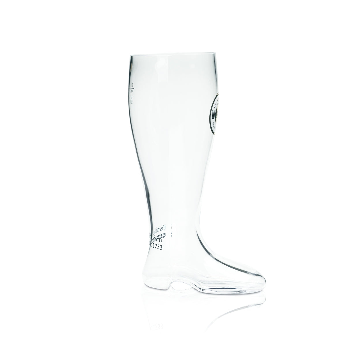 Bouteille de bière Warsteiner en forme de botte 2 l XL Verres Fête Enterrement de vie de garçon Football Chope – Vue 2