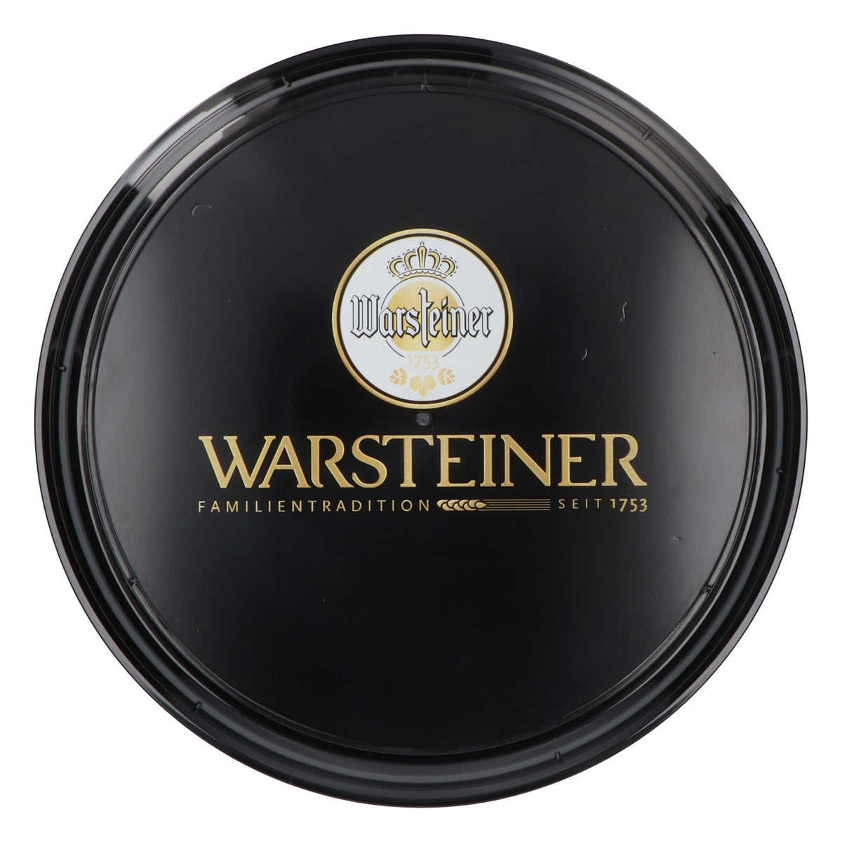 Plateau à bière Warsteiner Plateau de serveur 37 cm de diamètre « Tradition familiale depuis 1753 » – Vue 2