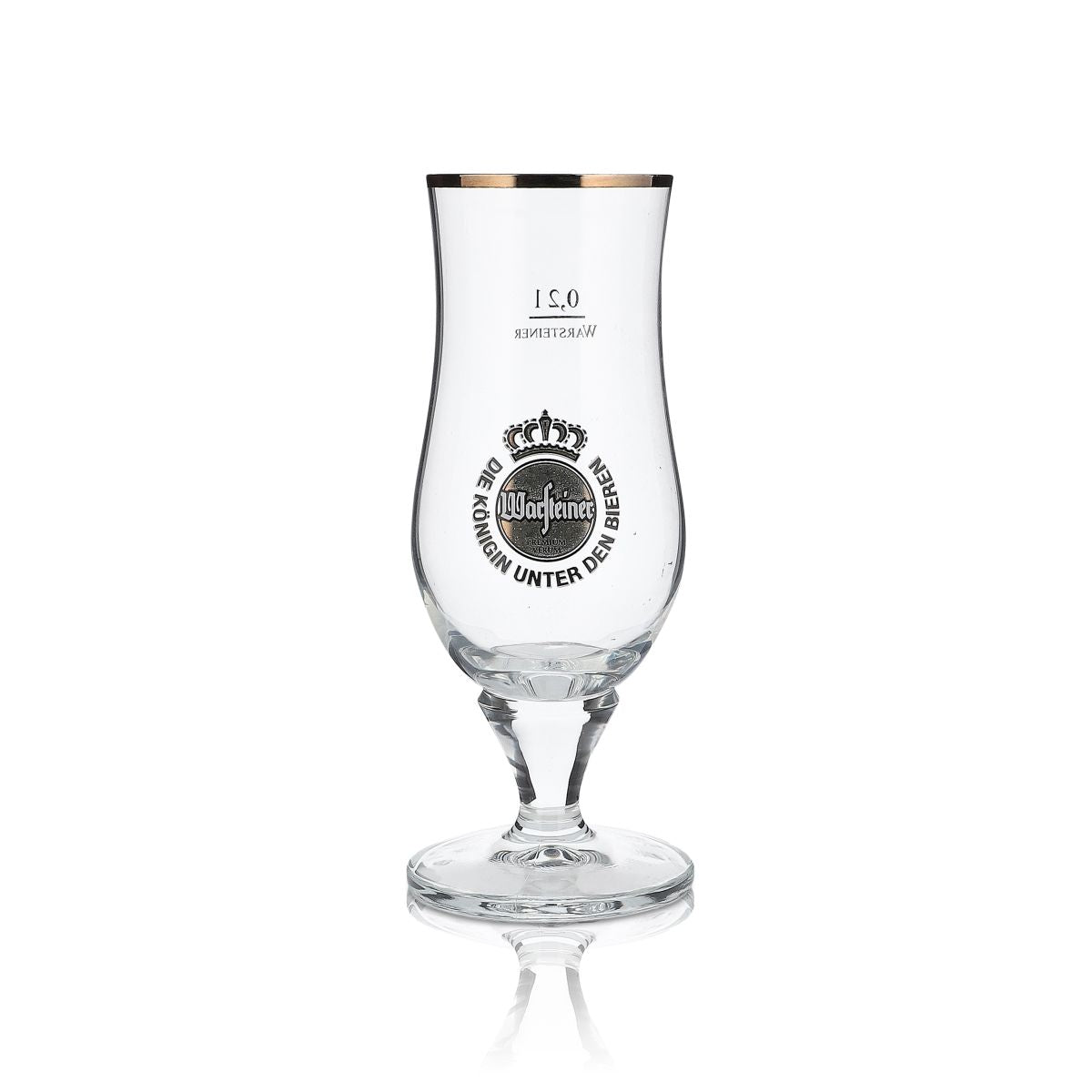 Verre à bière Warsteiner Verre à pied 0,2 l Exclusif Verre à bière Pilstulpe Ventre rond Brasserie Gastronomie – Vue 2