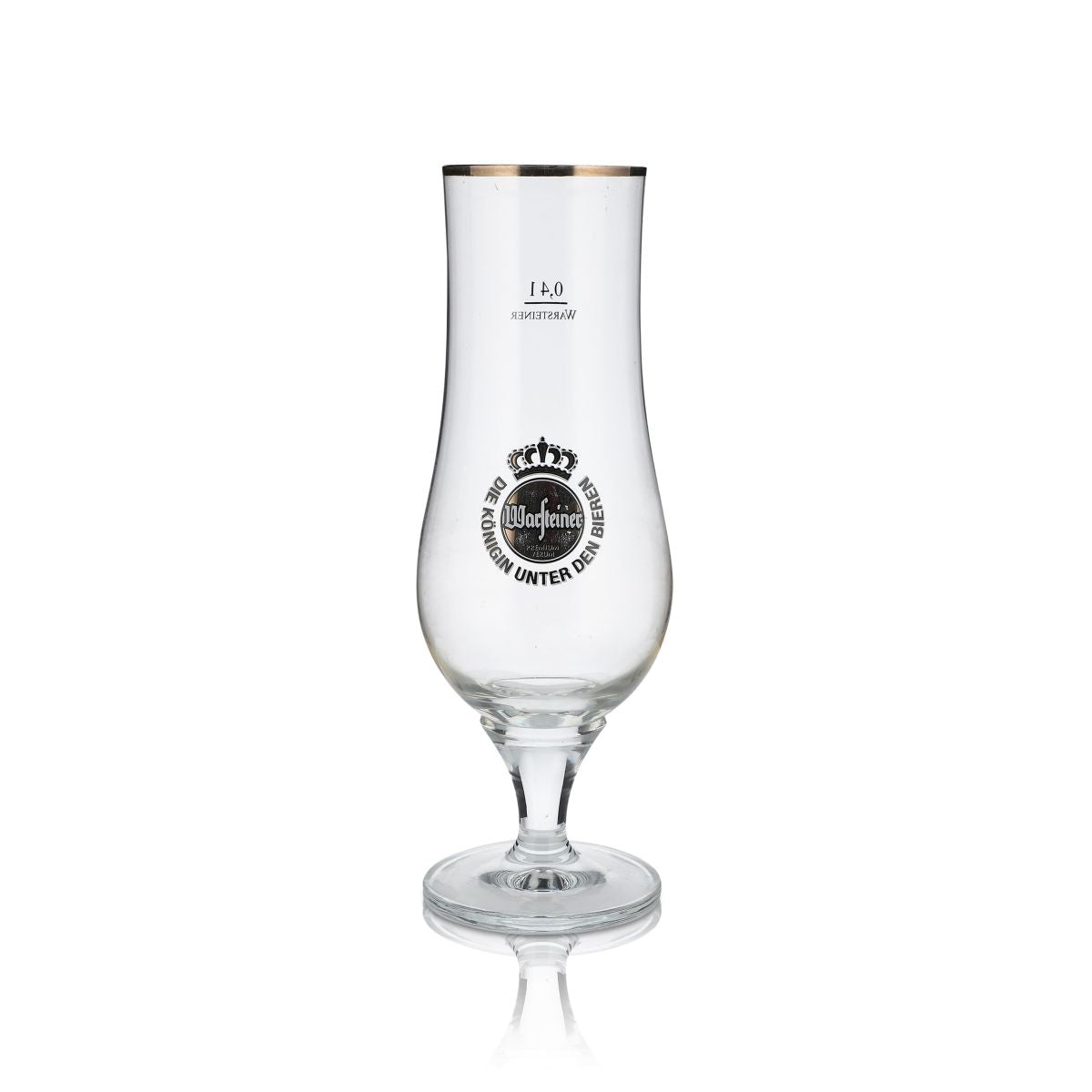 Verres à bière Warsteiner Verres à bière Exclusive Pokal, verre à bière bombé 0,4 l