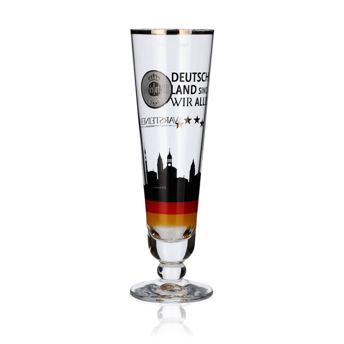 Verre collector Warsteiner 0,2 l, coupe Hambourg, Allemagne, édition spéciale football – Vue 3