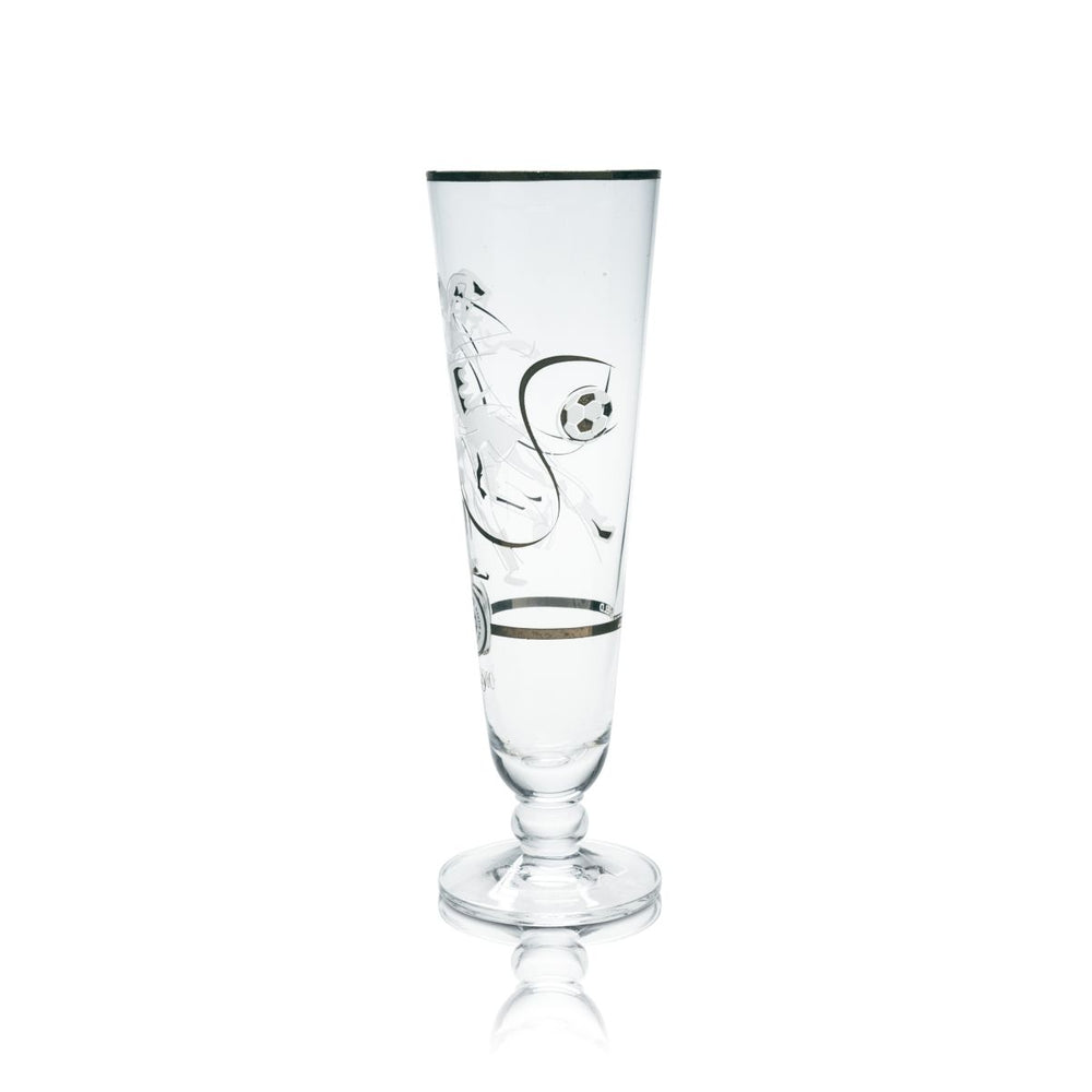 Verre à bière de collection Warsteiner 0,27l Mittelfeld édition spéciale pour les amateurs de football
