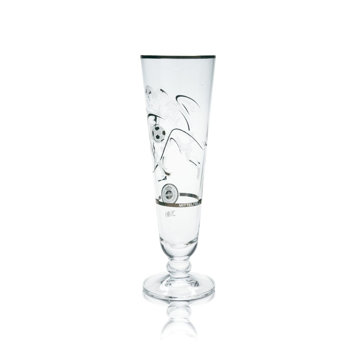 Verre à bière de collection Warsteiner 0,27l Mittelfeld édition spéciale pour les amateurs de football – Vue 2