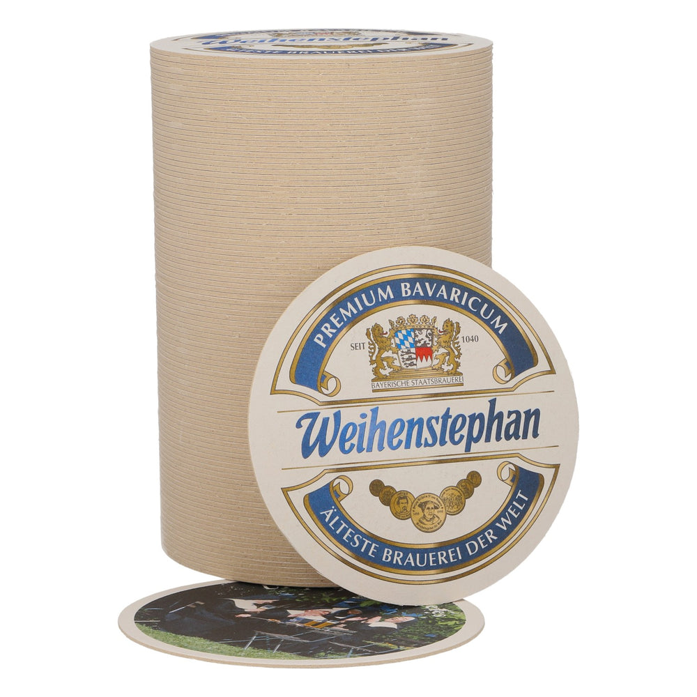Weihenstephan Bière Sous-verre Premium Bavaricum Les origines de la bière