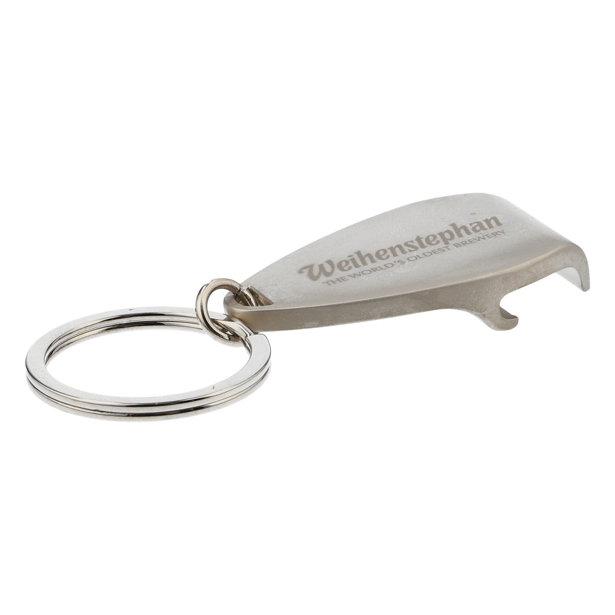 Porte-clés décapsuleur Weihenstephan en acier inoxydable