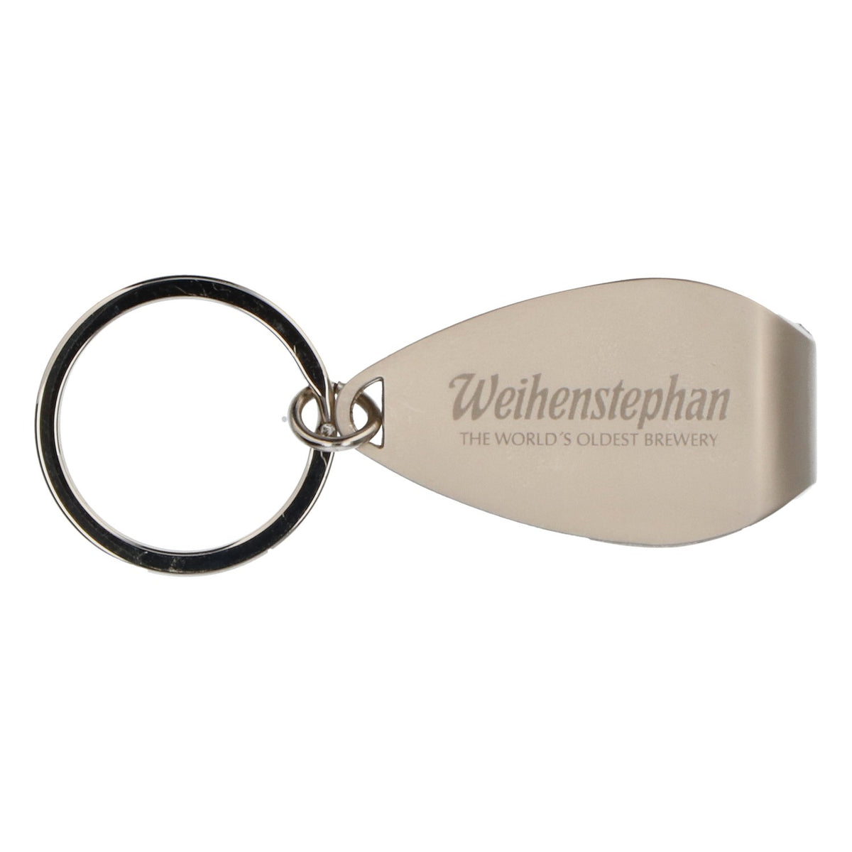 Porte-clés décapsuleur Weihenstephan en acier inoxydable – Vue 2