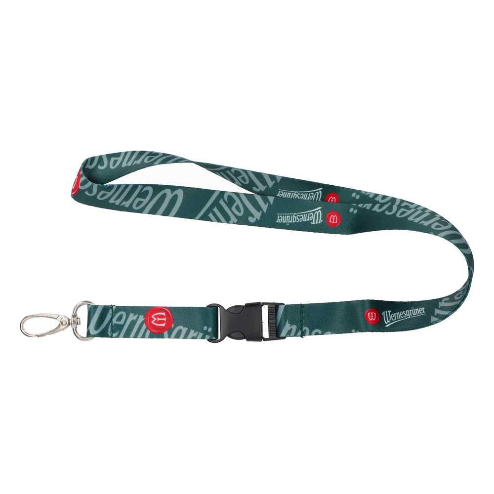 Lanière pour clés Wernesgrüner Lanière pour clés Lanyard 53 cm foncé